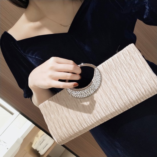 Shiny bracelet dinner little hand ladies bag Shiny bracelet dinner little hand ladies bag