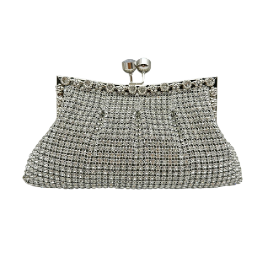 Luxury Rhinestone Dinner Clutch(Silver) Luxury Rhinestone Dinner Clutch(Silver)