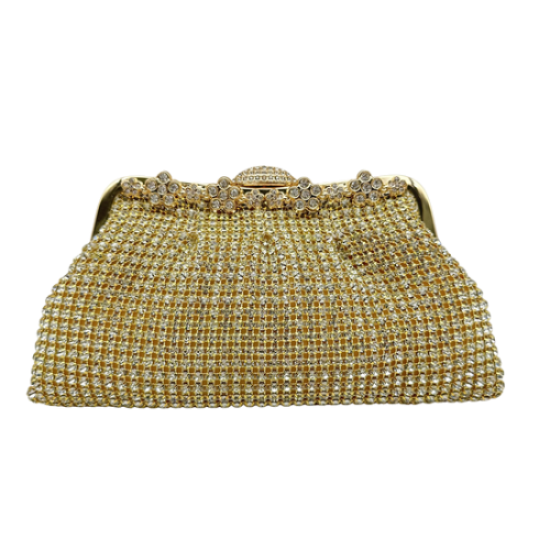Luxury Rhinestone Dinner Clutch(Golden) Luxury Rhinestone Dinner Clutch(Golden)
