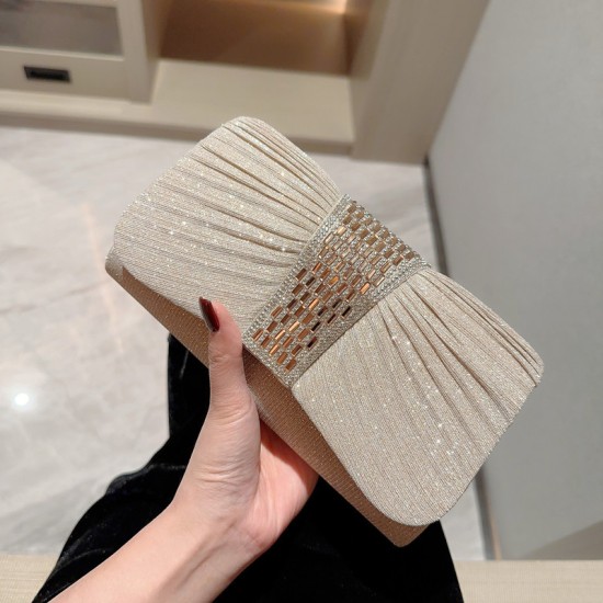 Temperament dinner rhinestone clutch bag Temperament dinner rhinestone clutch bag