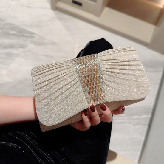Temperament dinner rhinestone clutch bag Temperament dinner rhinestone clutch bag