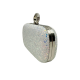 Silver Winky dinner clutch